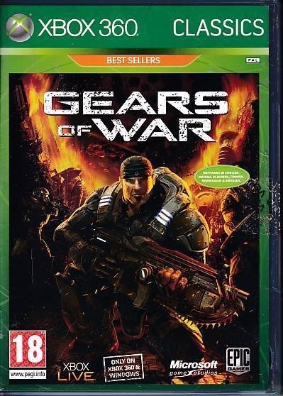 Gears of War - Classics - Without Manual - XBOX 360 (B Grade) (Used) (Eng)